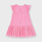 Suknelė iš tiulio trumpomis rankovėmis цена и информация | Suknelės mergaitėms | pigu.lt