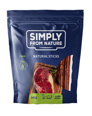 Simply from nature Mix įvairių skonių, 3x3 vnt. kaina ir informacija | Skanėstai šunims | pigu.lt