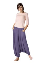 Вискозные штаны Lega KL08, cветло-фиолетовый цена и информация | Брюки | pigu.lt