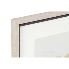 Paveikslas DKD Home Decor Stiklas Poliesteris Popierius Medžio MDF (88 x 3 x 69 cm) kaina ir informacija | Reprodukcijos, paveikslai | pigu.lt