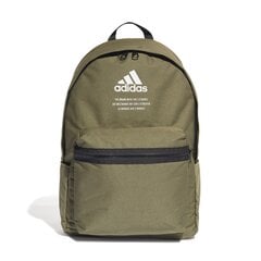 Laisvalaikio kuprinė Adidas T4H BP M, žalia цена и информация | Рюкзаки и сумки | pigu.lt