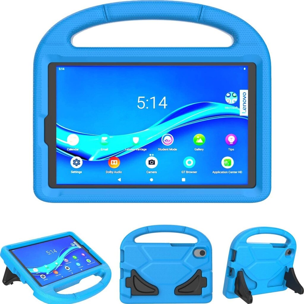 Reach Shockproof Kids skirtas Samsung X200/X205 Tab A8 10.5 2021, mėlynas kaina ir informacija | Planšečių, el. skaityklių dėklai | pigu.lt