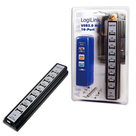 LogiLink UA0096 kaina ir informacija | Adapteriai, USB šakotuvai | pigu.lt