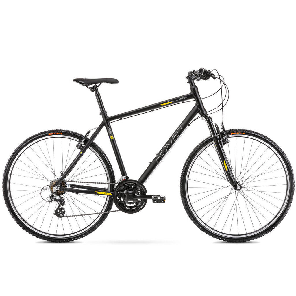 Hibridinis dviratis Arkus & Romet Orkan M, juodos spalvos L kaina | pigu.lt