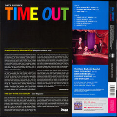 Виниловая пластинка The Dave Brubeck Quartet - Time Out, LP, Colored vinyl, 12" vinyl record цена и информация | Виниловые пластинки, CD, DVD | pigu.lt