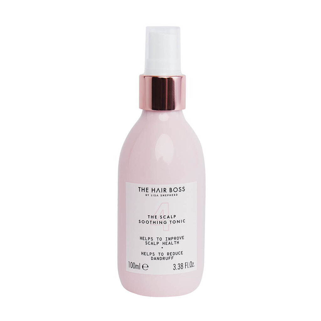 Galvos odos tonikas The Hair Boss The Scalp Soothing Tonic, 100 ml kaina ir informacija | Priemonės plaukų stiprinimui | pigu.lt