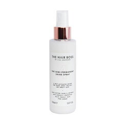 Spindesio plaukams suteikiantis purškiklis The hair Boss By Lisa Shepherd The Semi-Permanent Shine Spray, 150ml kaina ir informacija | Priemonės plaukų stiprinimui | pigu.lt