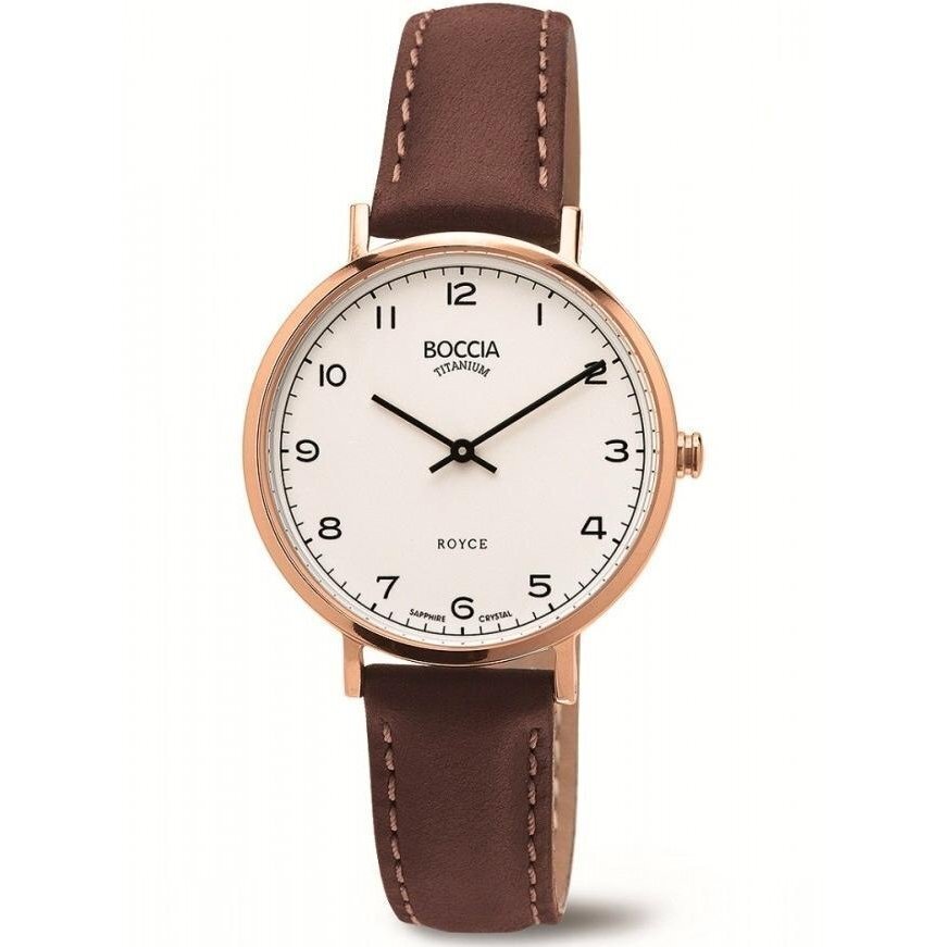 Moteriškas laikrodis Boccia Titanium 3246-04 3246-04 kaina ir informacija | Moteriški laikrodžiai | pigu.lt