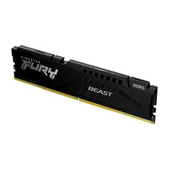 Оперативная память DDR5 Fury Beast Black 32ГБ(132ГБ)/4800 CL38 цена и информация | Оперативная память (RAM) | pigu.lt