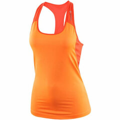 Marškinėliai moterims Reebok Wor Racerback LBTOP S6440646, oranžiniai kaina ir informacija | Sportinė apranga moterims | pigu.lt