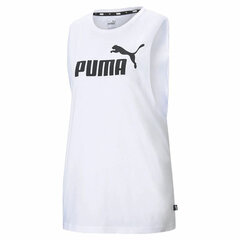 Женская майка Puma Essentials Cut Off Logo Tank W цена и информация | Спортивная одежда для женщин | pigu.lt