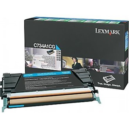 Lexmark - Toner Optra C73x/X73x Cyan 6K C734A1CG kaina ir informacija | Kasetės lazeriniams spausdintuvams | pigu.lt