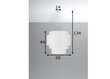 Sollux lubinis šviestuvas Reflexion 50 kaina ir informacija | Lubiniai šviestuvai | pigu.lt