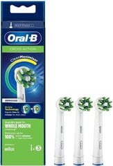 Насадка для электрической зубной щетки Oral-B Cross Action, 6 шт. цена и информация | Насадки для электрических зубных щеток | pigu.lt