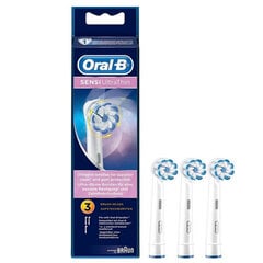 Oral-B EB 60-3 kaina ir informacija | Elektrinių dantų šepetėlių antgaliai | pigu.lt