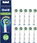 Oral-B Lot De 10 цена и информация | Elektrinių dantų šepetėlių antgaliai | pigu.lt