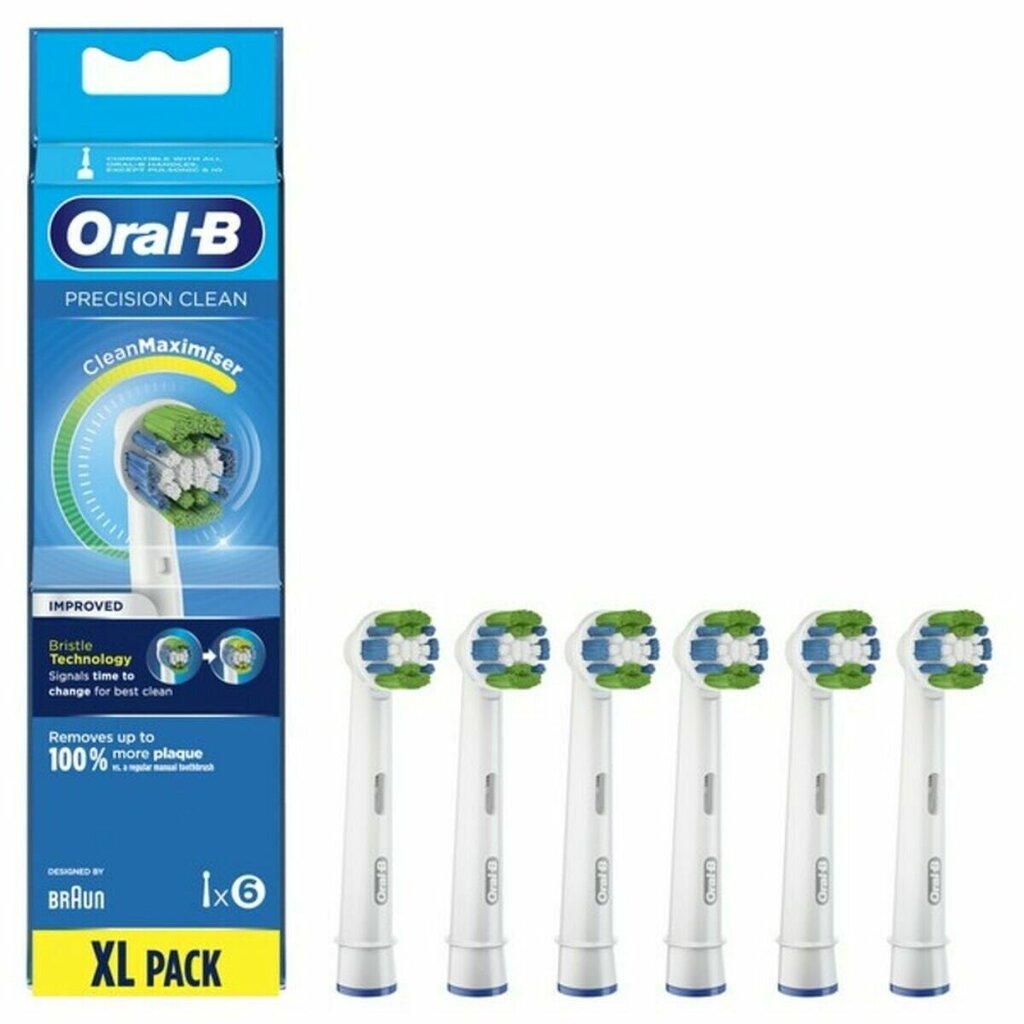 Oral-B EB20-6 kaina ir informacija | Elektrinių dantų šepetėlių antgaliai | pigu.lt