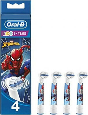 Oral-B Kids Spider-Man kaina ir informacija | Elektrinių dantų šepetėlių antgaliai | pigu.lt