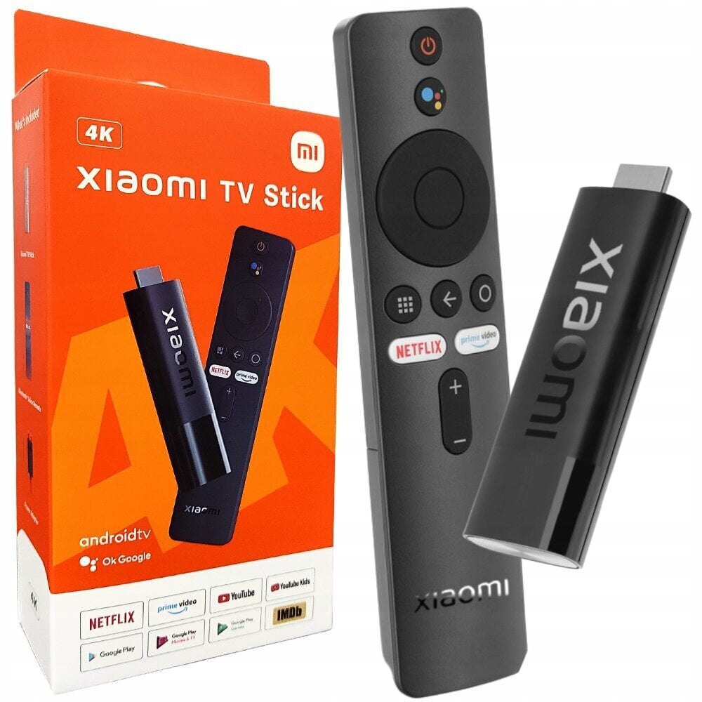 Multimedijos grotuvas Xiaomi Mi TV Stick 4K PFJ4122EU kaina | pigu.lt