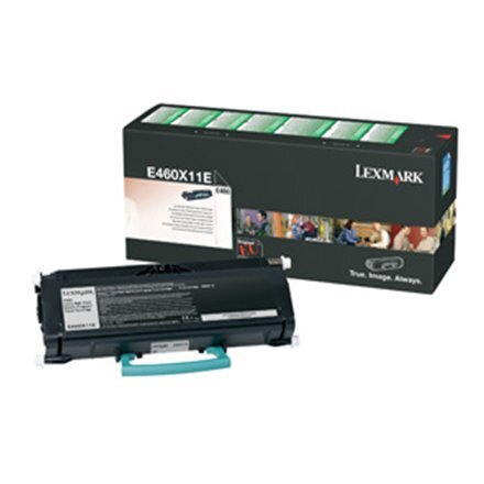 Lexmark Optra E460 E460X11E, juoda цена и информация | Kasetės lazeriniams spausdintuvams | pigu.lt