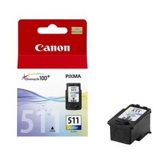 Canon - Tusz CL-511 Kolor kaina ir informacija | Kasetės rašaliniams spausdintuvams | pigu.lt