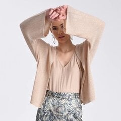 Molly Bracken moteriškas kardiganas, smėlio spalvos kaina ir informacija | Megztiniai moterims | pigu.lt