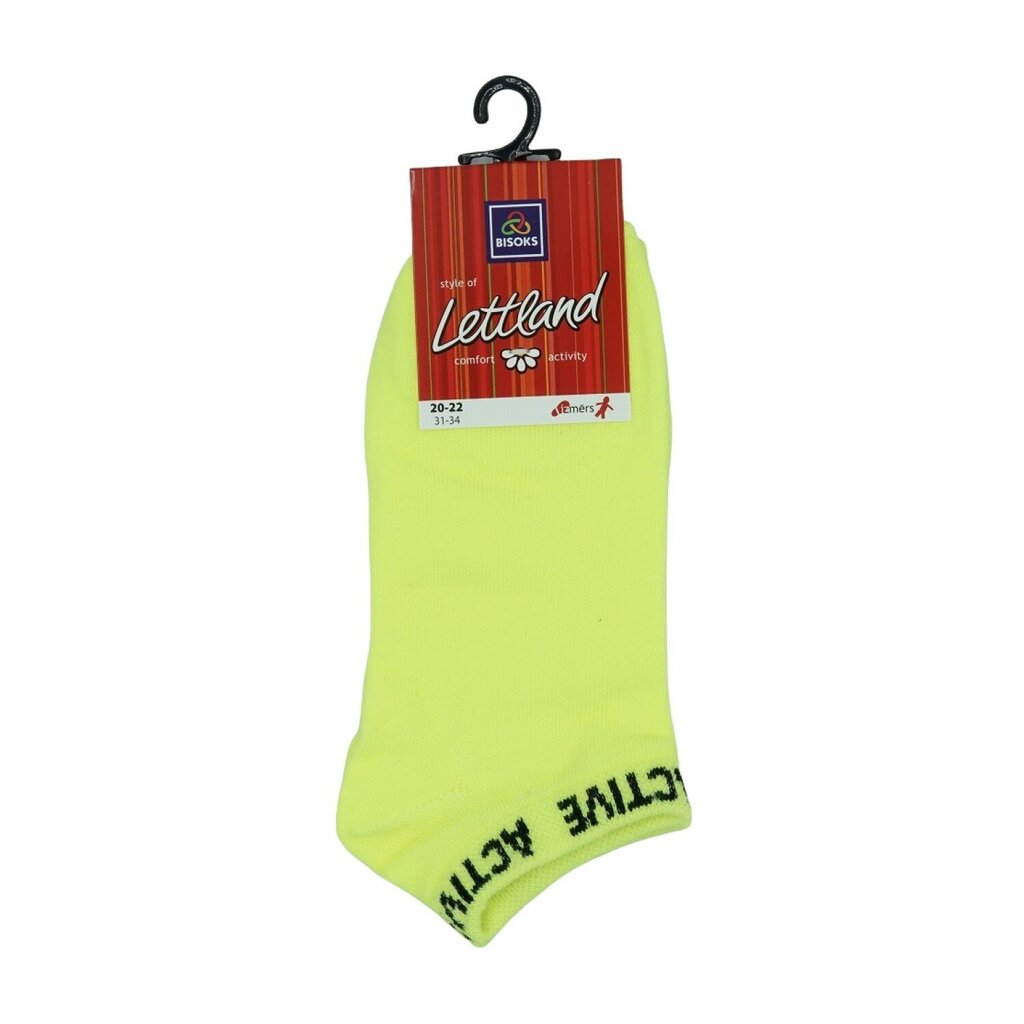 Vaikiškos kojinės BISOKS 32131 yellow kaina ir informacija | Kojinės, pėdkelnės mergaitėms | pigu.lt