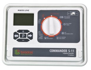 Электронный контроллер орошения Bradas White Line цена и информация | Оборудование для полива | pigu.lt