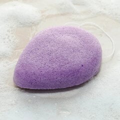 Pick of the Bunch Daisy Lane Pure Konjac Mini Очищающая губка для лица Calming Lavander цена и информация | Кисти для макияжа, спонжи | pigu.lt