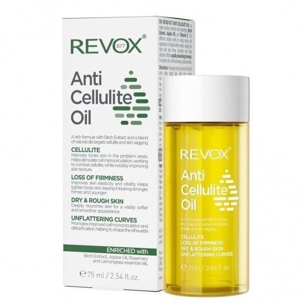 Aliejus nuo celiulito Revox, 75 ml kaina ir informacija | Anticeliulitinės, stangrinamosios priemonės | pigu.lt