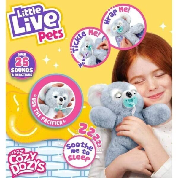 Koala Little Live Pets Cozy Dozys kaina ir informacija | Žaislai mergaitėms | pigu.lt
