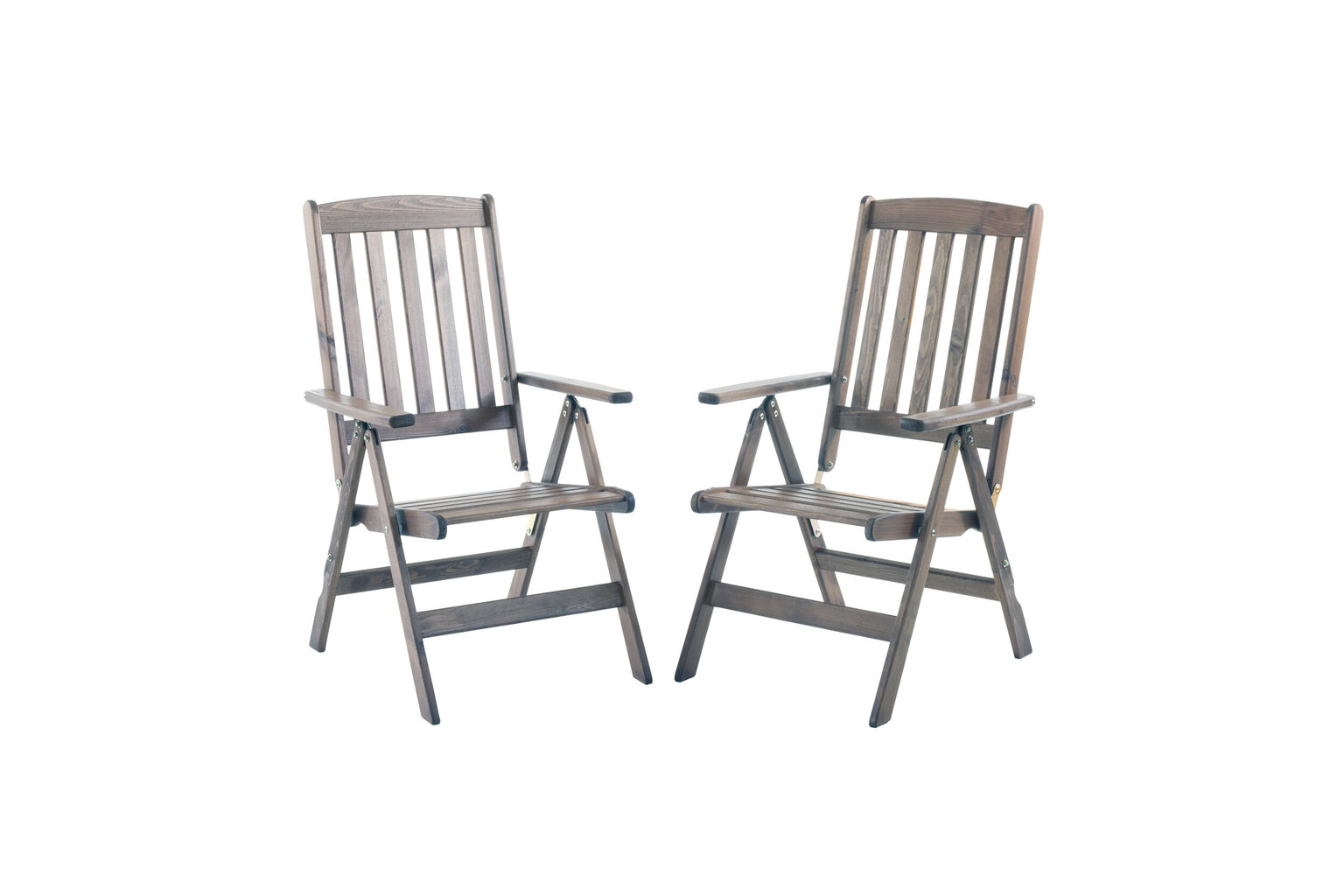Lauko kėdžių komplektas OSCAR su 7 keičiamomis pozicijomis, šviesiai pilka kaina ir informacija | Lauko kėdės, foteliai, pufai | pigu.lt