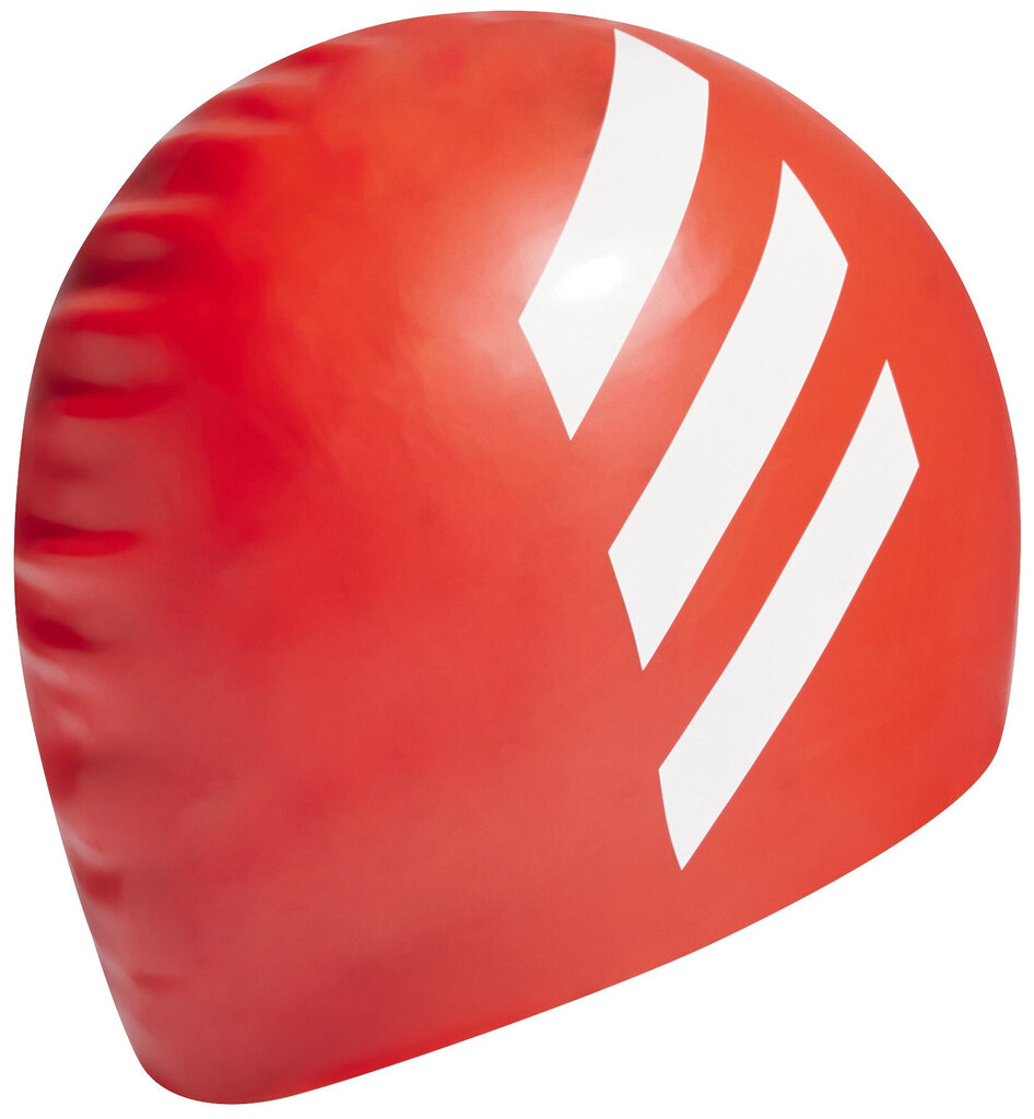 Plaukimo kepuraitė Adidas, raudona kaina ir informacija | Plaukimo kepuraitės | pigu.lt