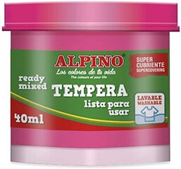 Гуашь темпера Alpino, 40 мл, magenta цена и информация | Принадлежности для рисования, лепки | pigu.lt