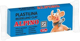 Пластилин Alpino, 150г, голубой цена и информация | Принадлежности для рисования, лепки | pigu.lt