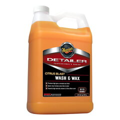 Шампунь автомобильный Meguiars D11301 Citrus Wash & Wax, 3,78 л цена и информация | Автохимия | pigu.lt