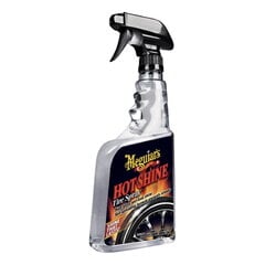 Очиститель дисков Meguiar's G12024 Hot Shine Tire Spray Premiu, 710 мл цена и информация | Автохимия | pigu.lt