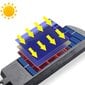Gatvės šviestuvas 600 su saulės baterija + valdymo pultas kaina ir informacija | Lauko šviestuvai | pigu.lt