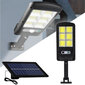 Gatvės šviestuvas 601 su saulės baterija + valdymo pultas kaina ir informacija | Lauko šviestuvai | pigu.lt
