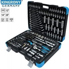 Įrankių rinkinys Kingrony Special Edition, 216 dalių kaina ir informacija | Mechaniniai įrankiai | pigu.lt