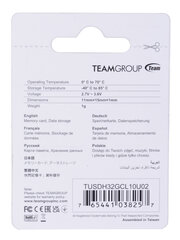 Накопитель TEAMGROUP TUSDH32GCL10U02 цена и информация | USB накопители | pigu.lt