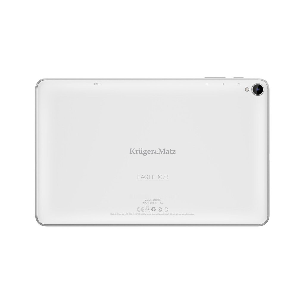 Kruger & Matz KM1073 128GB, 4G, balta kaina ir informacija | Planšetiniai kompiuteriai | pigu.lt