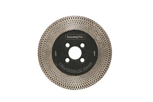 Baumajster deimantinis diskas 125mm x 10/25 kaina ir informacija | Šlifuokliai | pigu.lt