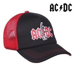 Кепка унисекс ACDC, красная / чёрная, 58 см цена и информация | Acdc Одежда, обувь и аксессуары | pigu.lt