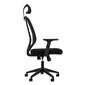 Registratūros, biuro kėdė QS-16A, juodos spalvos kaina ir informacija | Baldai grožio salonams | pigu.lt