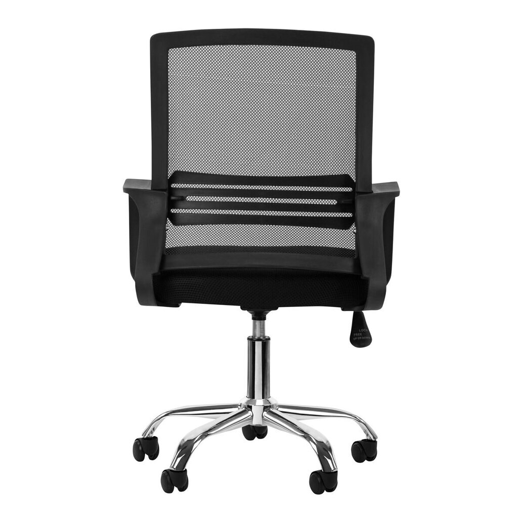 Registratūros, biuro kėdė QS-03, juodos spalvos kaina ir informacija | Baldai grožio salonams | pigu.lt