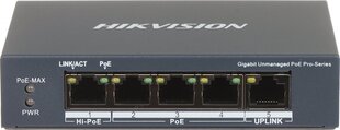 Hikvision DS-3E0505HP-E kaina ir informacija | Komutatoriai (Switch) | pigu.lt