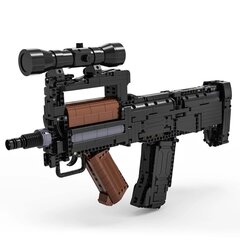 Konstruktorius - Groza Rifle, 1504 elementai kaina ir informacija | Konstruktoriai ir kaladėlės | pigu.lt