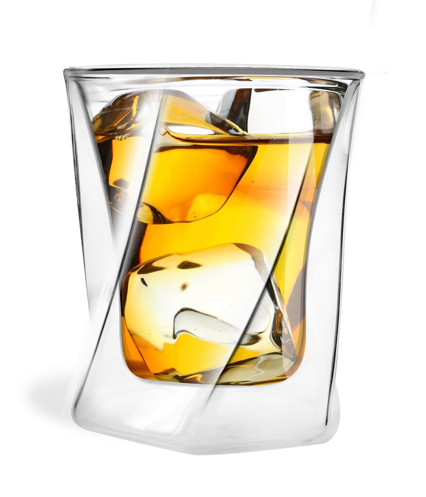 Vialli Design viskio taurė dvigubo stiklo sienelėmis Cristallo kaina ir informacija | Taurės, puodeliai, ąsočiai | pigu.lt