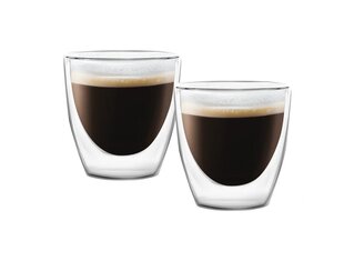 Vialli Design espresso puodelis dvigubo stiklo sienelėmis Amo, 80 ml, 2 vnt. kaina ir informacija | Vialli Design Virtuvės, buities, apyvokos prekės | pigu.lt